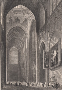 Interior of Antwerp Cathedral